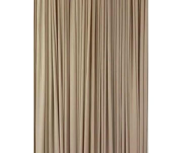 Rideau champagne lycra :