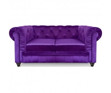 Canapé Chesterfield velours...