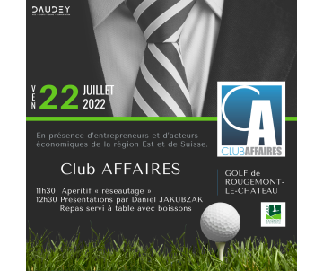 Club Affaire 22 Juillet 2022