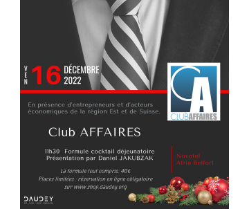 Club Affaire 16 Décembre...
